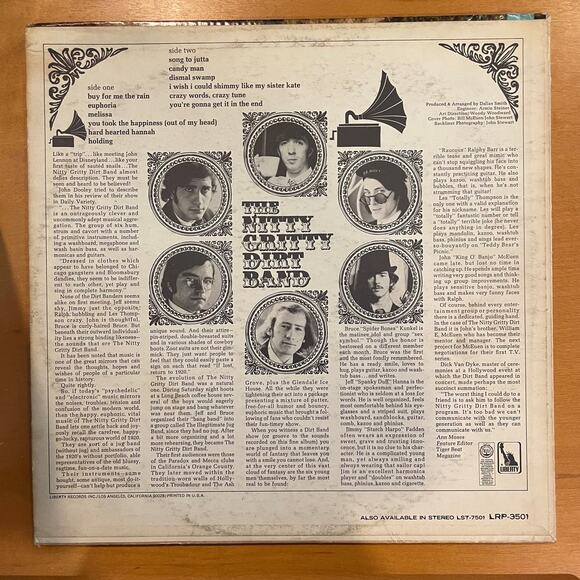 Nitty Gritty Dirt Band LP Mono vintage vinyl record country rock album retro 60s - Picture 2 of 4